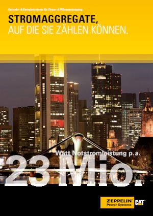 Stromerzeuger, Diesel Caterpillar C3.3-DE 33