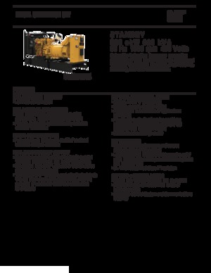 Stromerzeuger, Diesel Caterpillar C18-660