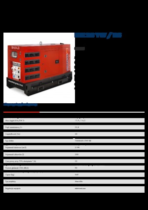 Stromerzeuger, Diesel Endress ESE 20 YW/RS