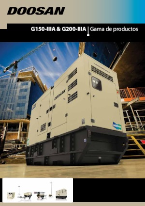 Stromerzeuger, Diesel Doosan G200-IIIA 