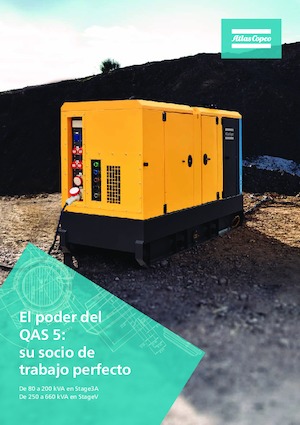 Stromerzeuger, Diesel Atlas Copco QAS 5 80