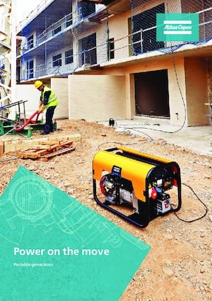 Stromerzeuger, Benzin Atlas Copco QEP 3.5