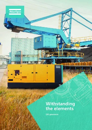 Stromerzeuger, Diesel Atlas Copco QES 9