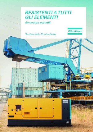 Stromerzeuger, Diesel Atlas Copco QES 9