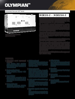 Stromerzeuger, Diesel Caterpillar XQE60