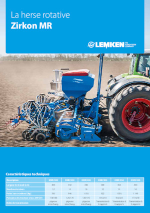 Kreiseleggen Lemken Zirkon XMR/300