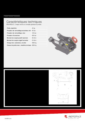 Schnellwechsler Rototilt® S40 