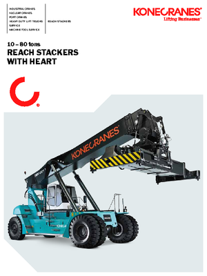 Reach Stacker Konecranes SMV 4527 TB 5