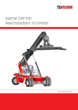 Reach Stacker Kalmar DRF 100-54 S6
