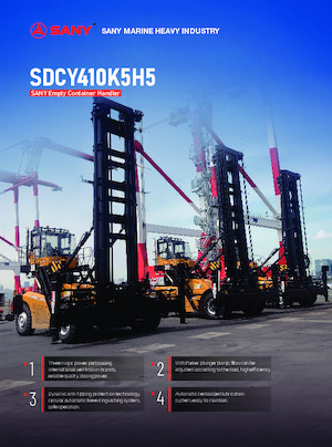 Reach Stacker Sany SDCY410K5H5