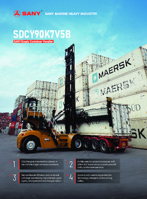 Reach Stacker Sany SDCY90K7V5B