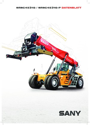 Reach Stacker Sany 4531G