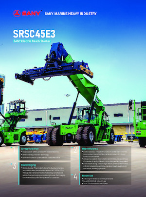 Reach Stacker Sany SRSC45E 