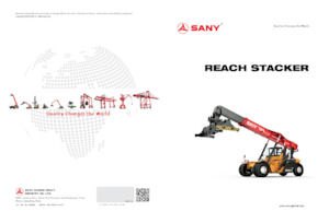 Reach Stacker Sany SRSC4535H1
