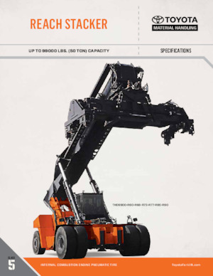 Reach Stacker Toyota THD9900-R90