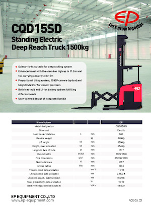 Schubstapler Elektro EP CQD15SD