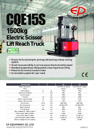 Schubstapler Elektro EP CQE15S