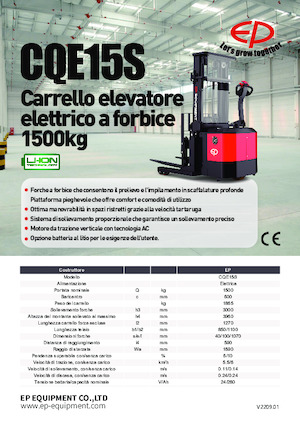 Schubstapler Elektro EP CQE15S