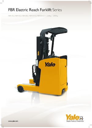 Schubstapler Elektro Yale FBR15SZ