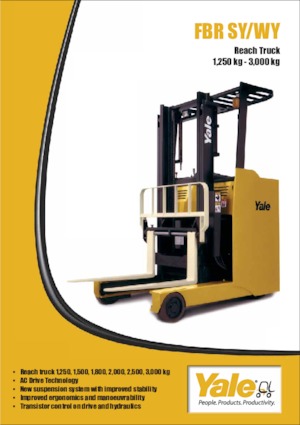 Schubstapler Elektro Yale FBR25S(T)Y