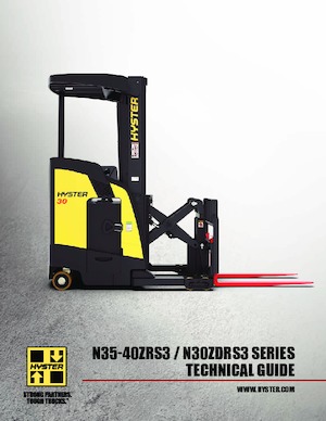 Schubstapler Elektro Hyster N30ZDRS2