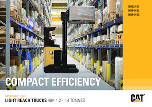 Schubstapler Elektro Caterpillar NR14N3L