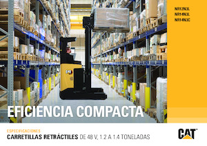 Schubstapler Elektro Caterpillar NR14N3L