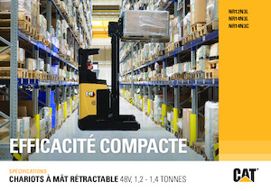 Schubstapler Elektro Caterpillar NR14N3L