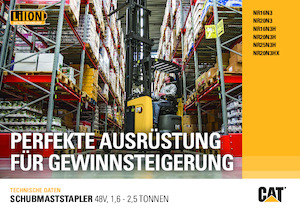 Schubstapler Elektro Caterpillar NR20N3
