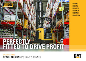 Schubstapler Elektro Caterpillar NR20N3