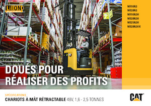 Schubstapler Elektro Caterpillar NR20N3