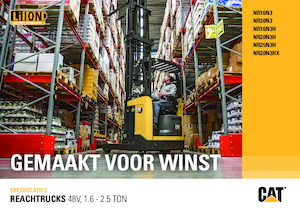 Schubstapler Elektro Caterpillar NR20N3