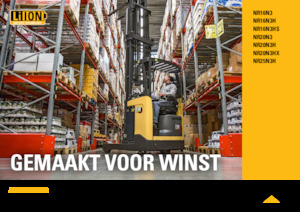 Schubstapler Elektro Caterpillar NR16N3HS