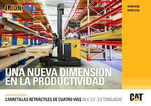 Schubstapler Elektro Caterpillar NRM25N3