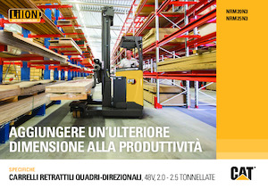 Schubstapler Elektro Caterpillar NRM25N3