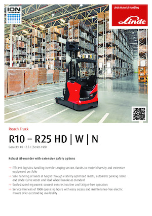Schubstapler Elektro Linde R16N HD
