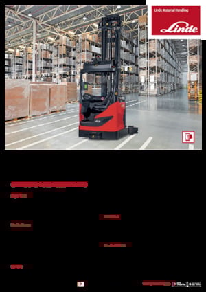 Schubstapler Elektro Linde R16HD MATIC config. 4 