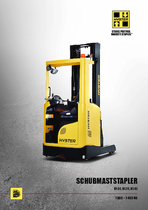 Schubstapler Elektro Hyster R1.0E