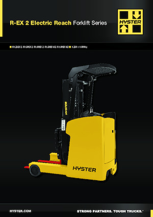 Schubstapler Elektro Hyster R1.25EX 2