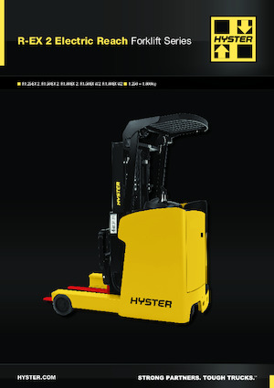 Schubstapler Elektro Hyster R1.5EXW 2