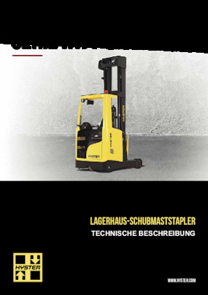 Schubstapler Elektro Hyster R2.0