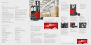 Schubstapler Elektro Linde R16G Std.