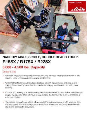 Schubstapler Elektro Linde R17SX-24V