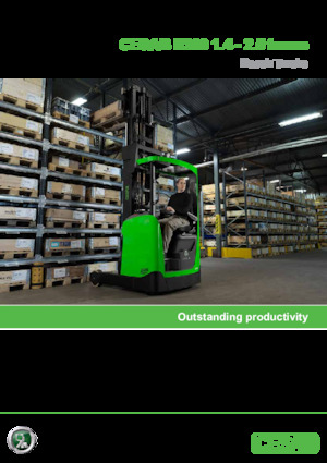 Schubstapler Elektro Cesab R314