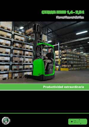 Schubstapler Elektro Cesab R314