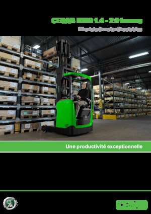 Schubstapler Elektro Cesab R314