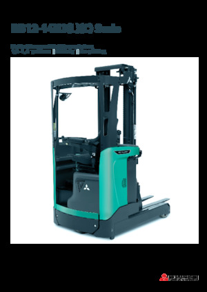 Schubstapler Elektro Mitsubishi RB14N3C  