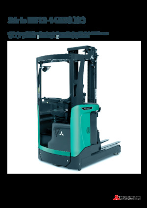 Schubstapler Elektro Mitsubishi RB14N3C  