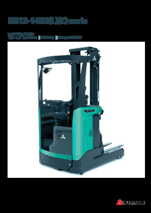 Schubstapler Elektro Mitsubishi RB14N3C  