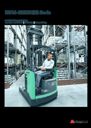 Schubstapler Elektro Mitsubishi RB16N3H  